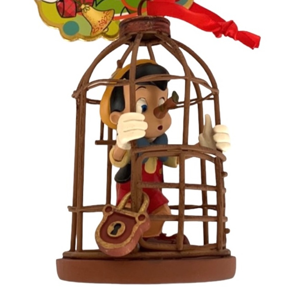 Disney Store Pinocchio Birdcage Ornament